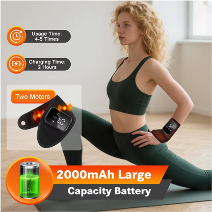 Heated Wrist Wrap with Vibration Massage